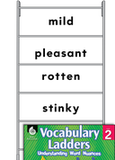 Vocabulary Ladder for Smell