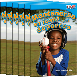 Mantenerse en forma con deportes Guided Reading 6-Pack