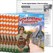 The New England Colonies: A Place for Puritans 6-Pack for California