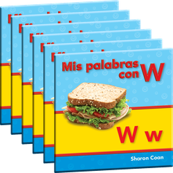 Mis palabras con W Guided Reading 6-Pack