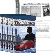 Legacy: The Names Behind the Brands Guided Reading 6-Pack