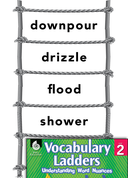 Vocabulary Ladder for Rain