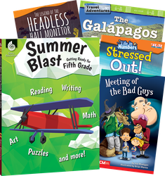 Learn-at-Home: Summer Reading Bundle Grade 5: 5-Book Set