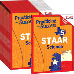 TIME For Kids: Practicing for Success: STAAR Science: Grade 5 25-Pack (Spanish)