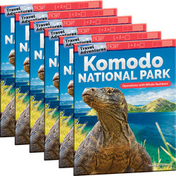 Travel Adventures: Komodo National Park: Operations with Whole Numbers 6-Pack