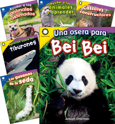 Smithsonian Informational Text: Animals Spanish Grades K-1: 6-Book Set