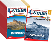 Practicing for Success: STAAR Mathematics Grade 5 25-Pack