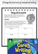 Writing Lesson: Writing about Things All Around Us Level 5