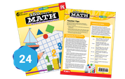 180 Days of Math for Prekindergarten 24-Book Set