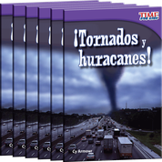 ¡Tornados y huracanes! Guided Reading 6-Pack