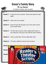 Families: Grace's Family Story: Reader's Theater Script and Lesson