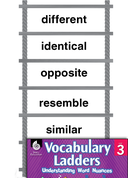 Vocabulary Ladder for Similarities