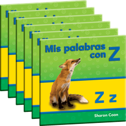Mis palabras con Z Guided Reading 6-Pack