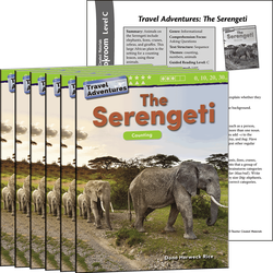 Travel Adventures: The Serengeti: Counting Guided Reading 6-Pack