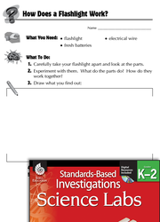 Quick Science Lab: How Does a Flashlight Work? Grades K-2