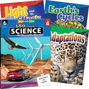 Learn-at-Home: Science Bundle Grade 4: 4-Book Set