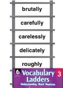 Vocabulary Ladder for Handling an Object