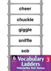 Vocabulary Ladder for Showing Emotions