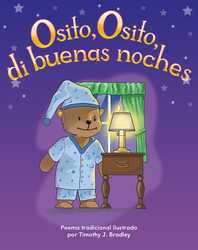 Osito, Osito, di buenas noches (Teddy Bear, Teddy Bear, Say Good Night) Lap Book (Spanish Version)