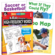Learn-at-Home: High-Frequency Words Bundle Grade 1: 4-Book Set