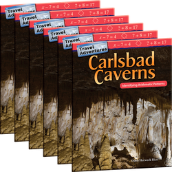 Travel Adventures: Carlsbad Caverns: Identifying Arithmetic Patterns 6-Pack