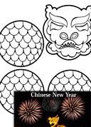 Chinese New Year Activities: Dragon Puppet and other Art Activities