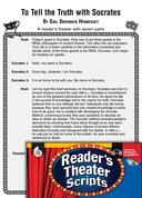 Socrates: Reader's Theater Script and Lesson