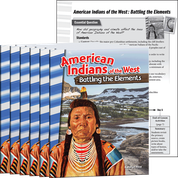 American Indians of the West: Battling the Elements 6-Pack for California
