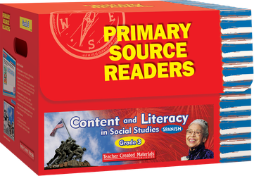 Primary Source Readers Content and Literacy: Grade 3 Kit (Spanish Version)