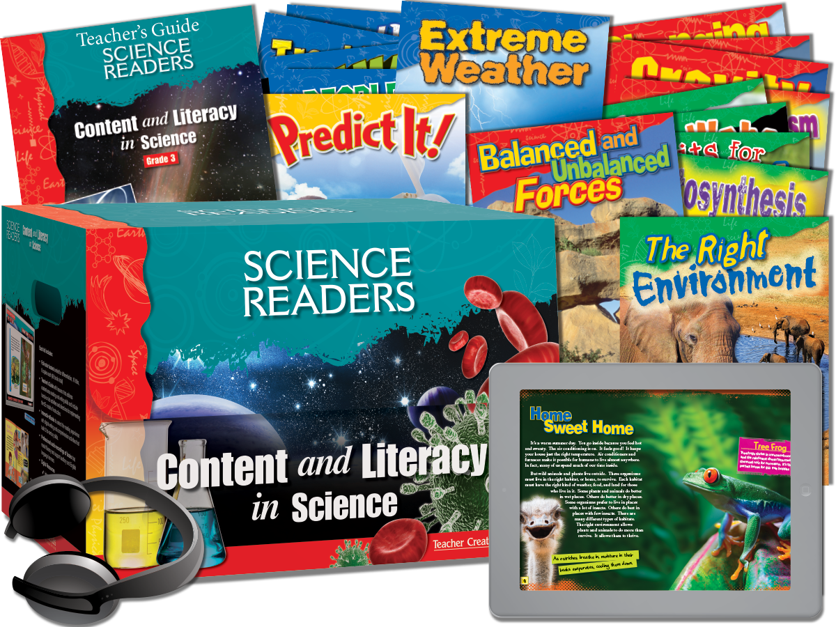 Science Readers Content And Literacy In Science Teacher Created 