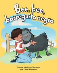 Bee, bee, borreguito negro (Baa, Baa, Black Sheep) Lap Book (Spanish Version)
