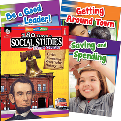 Learn-at-Home: Social Studies Bundle Grade 1: 4-Book Set