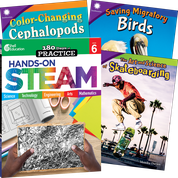 Learn-at-Home: Hands-On STEAM Bundle Grade 6: 4-Book Set