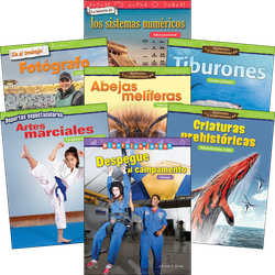 Place Value Grades 2-3 Spanish: 7-Book Set