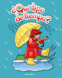 ¿Qué tipo de tiempo? (What Kind of Weather?) Lap Book (Spanish Version)