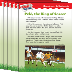 Edson Arantes do Nascimento: Pelé, the King of Soccer 6-Pack