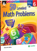 50 Leveled Math Problems Level 6 ebook
