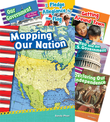 US Symbols Map Government 7-Book Set