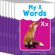 My X Words Guided Reading 6-Pack