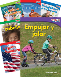 TIME FOR KIDS<sup>®</sup> Informational Text Grade K Readers Set 1 10-Book Spanish Set