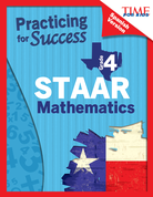 TIME For Kids: Practicing for Success: STAAR Mathematics: Grade 4 (Spanish Version)