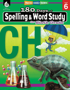 180 Days of Spelling and Word Study for Sixth Grade
