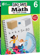 180 Days of Math for Sixth Grade, 2nd Edition
