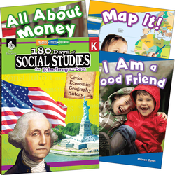 Learn-at-Home: Social Studies Bundle Grade K: 4-Book Set