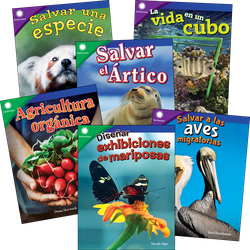 Smithsonian Informational Text: Animals & Ecosystems Spanish Grades 4-5: 6-Book Set
