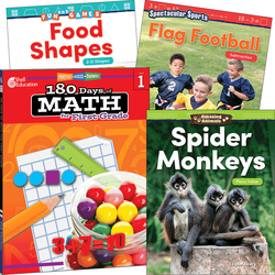 Learn-at-Home: Explore Math Bundle Grade 1: 4-Book Set