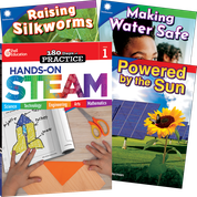Learn-at-Home: Hands-On STEAM Bundle Grade 1: 4-Book Set