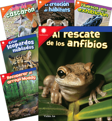 Smithsonian Informational Text: Animals Spanish Grades 2-3: 6-Book Set